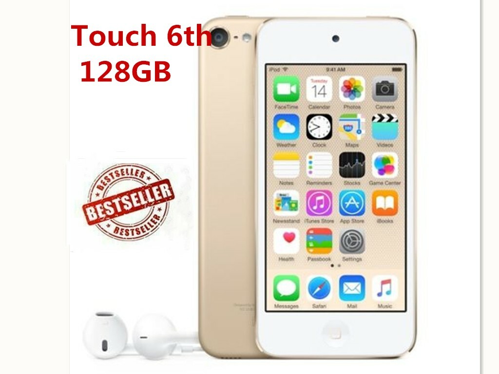 NEW Apple iPod touch 6th Generation Gold (128 GB) MP4 Player - Sealed Retail Box