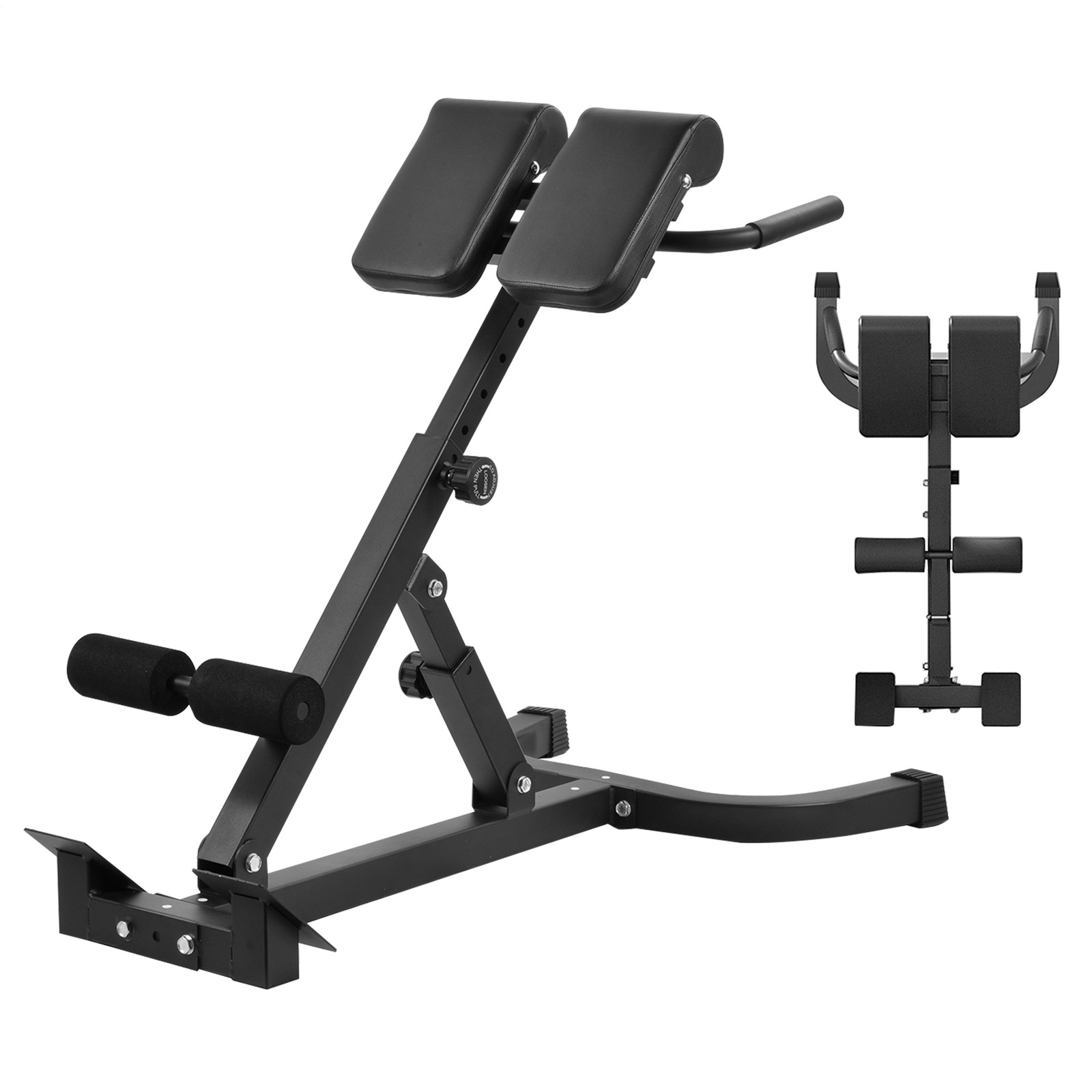 Hyperextension Bench for Strength Training – Adjustable Back Extension Machine