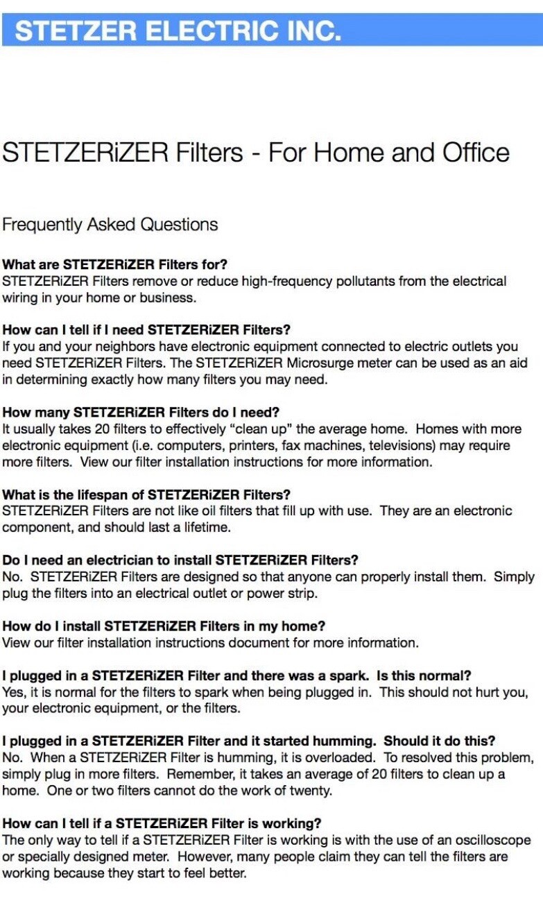 Stetzerizer Microsurge Meter for Measuring Dirty Electricity - EMF Safety Zone