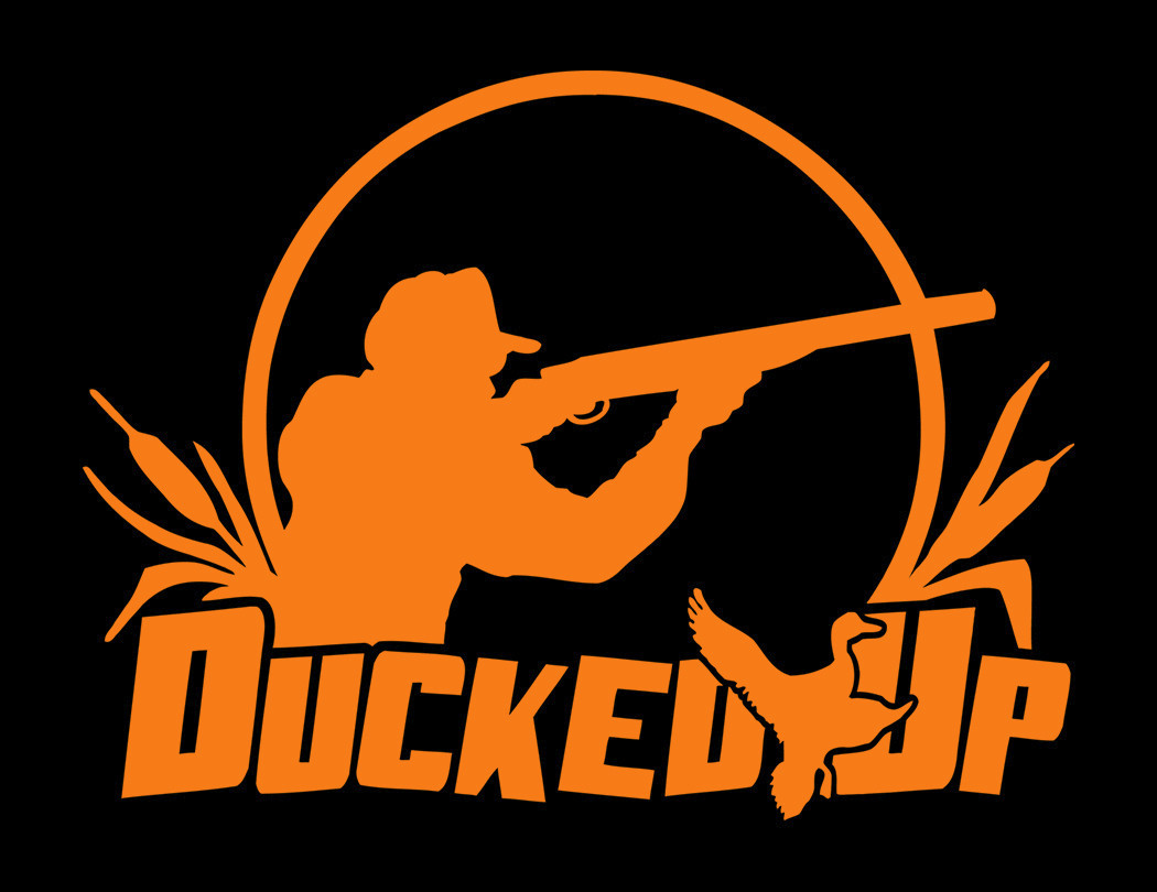 Ducked Up window decal,sticker,dynasty,duck,hunter,decoy,call,waterfowl,blind