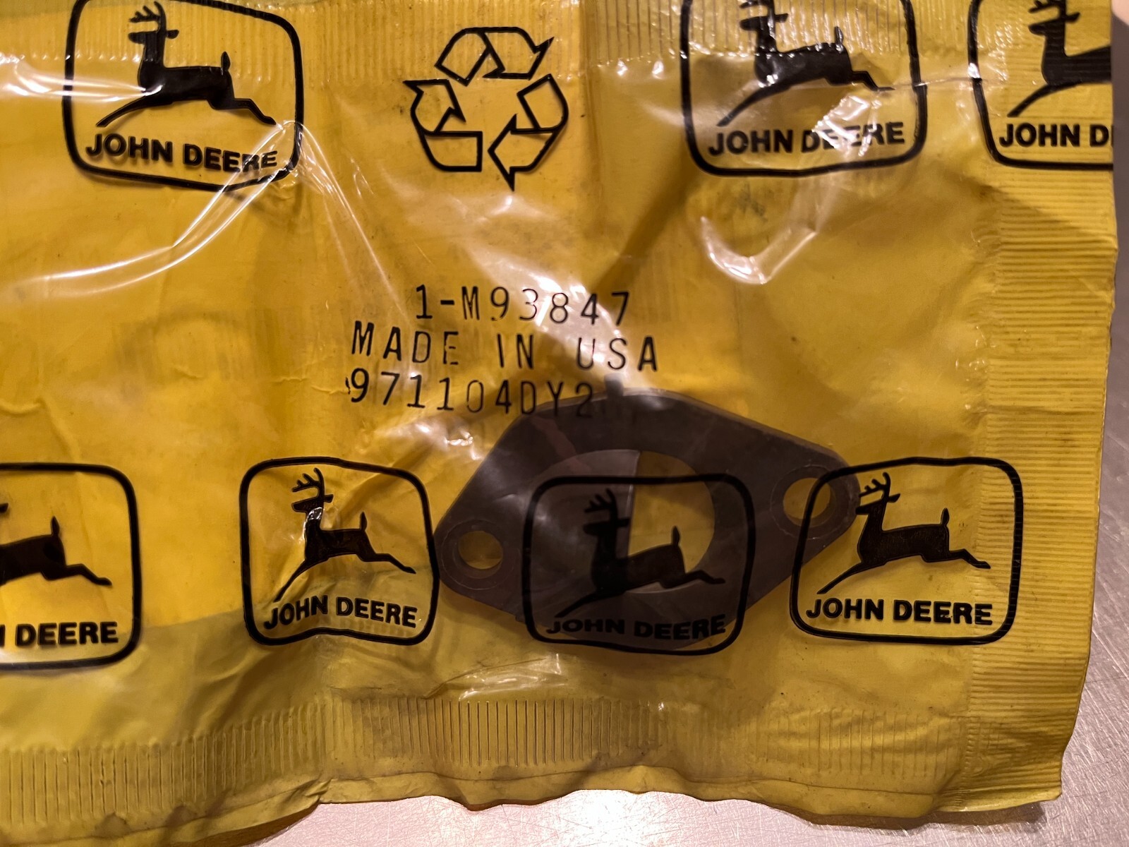 M93847 Genuine OEM John Deere INSULATOR