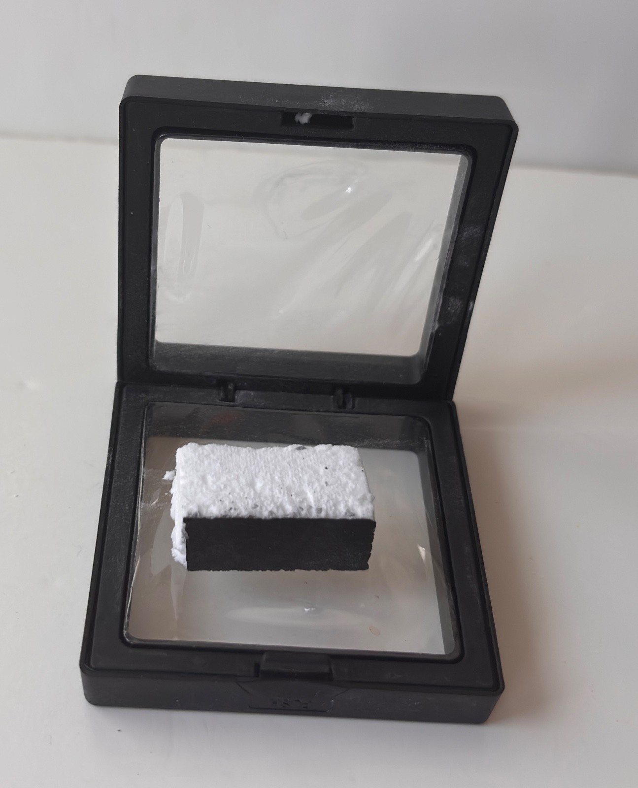 SPACE SHUTTLE  BURAN 2.01 HEAT SHIELD THERMAL BLACK TILE FRAGMENT # 04         -