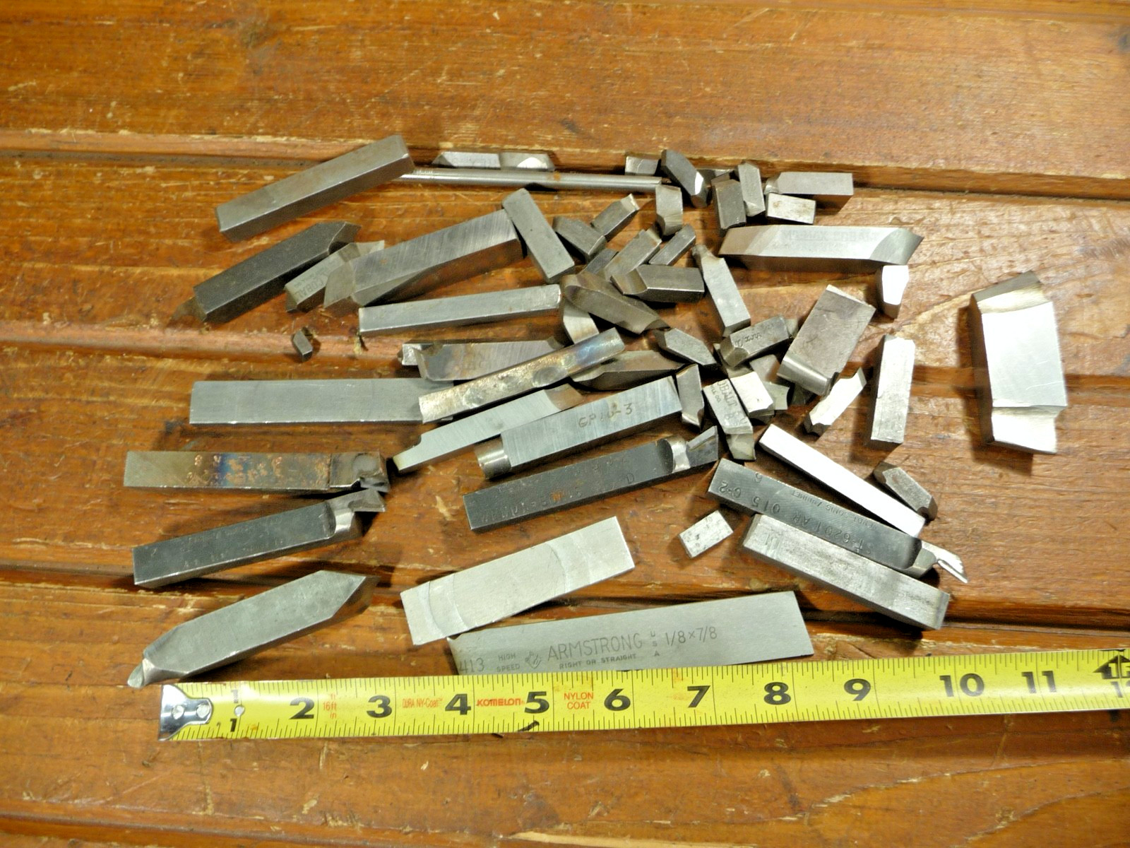 Lot of Used Lathe Bits Cutters Cutting Tool Bits  Machinists