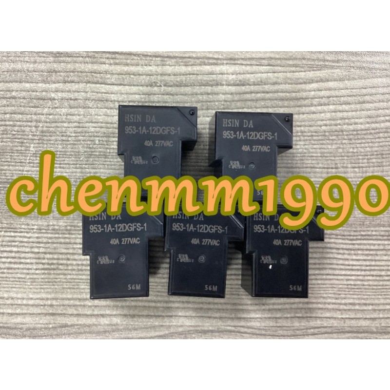 5PC NEW Xinda relay 953-1A-12DGFS-1 12V 40A #YT
