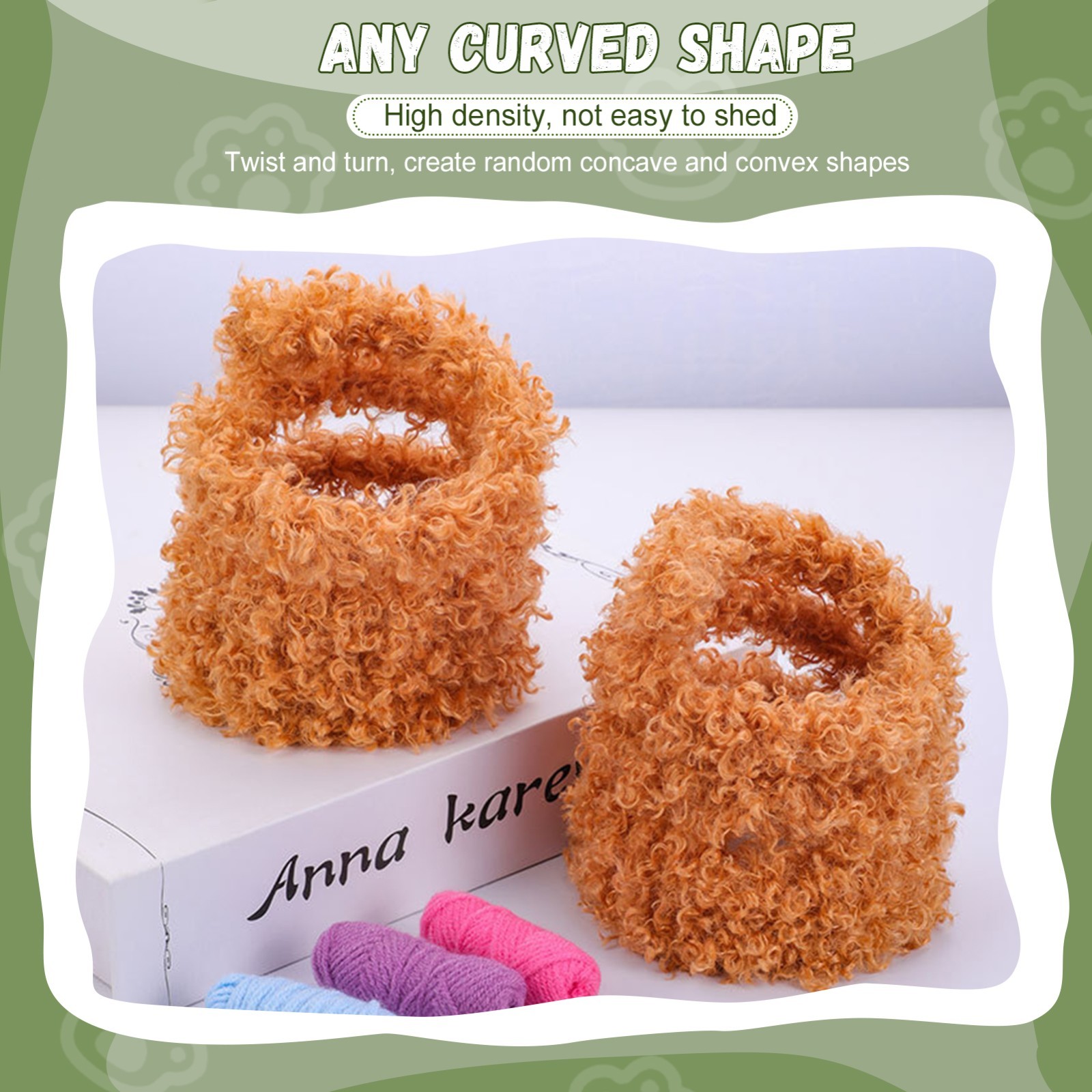 DIY Cute Bear Twist Stick Material Kit Handmade Chenille Stems Craft Set for Kid