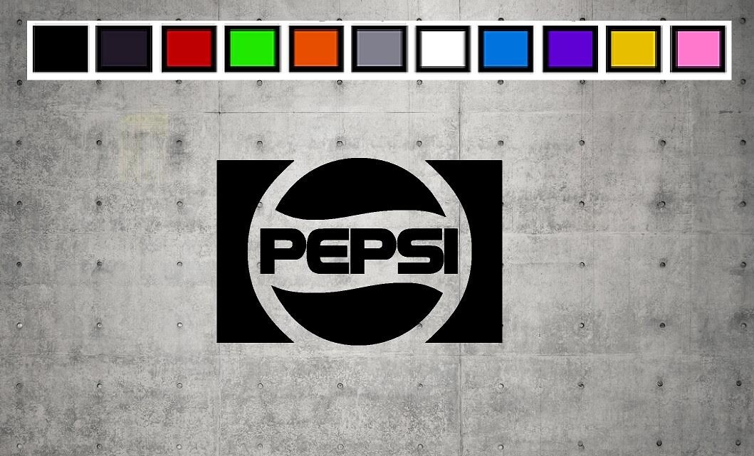 Pepsi LOGO Vinyl Decal Sticker Emblem Car Truck Window 4" 6" 8"