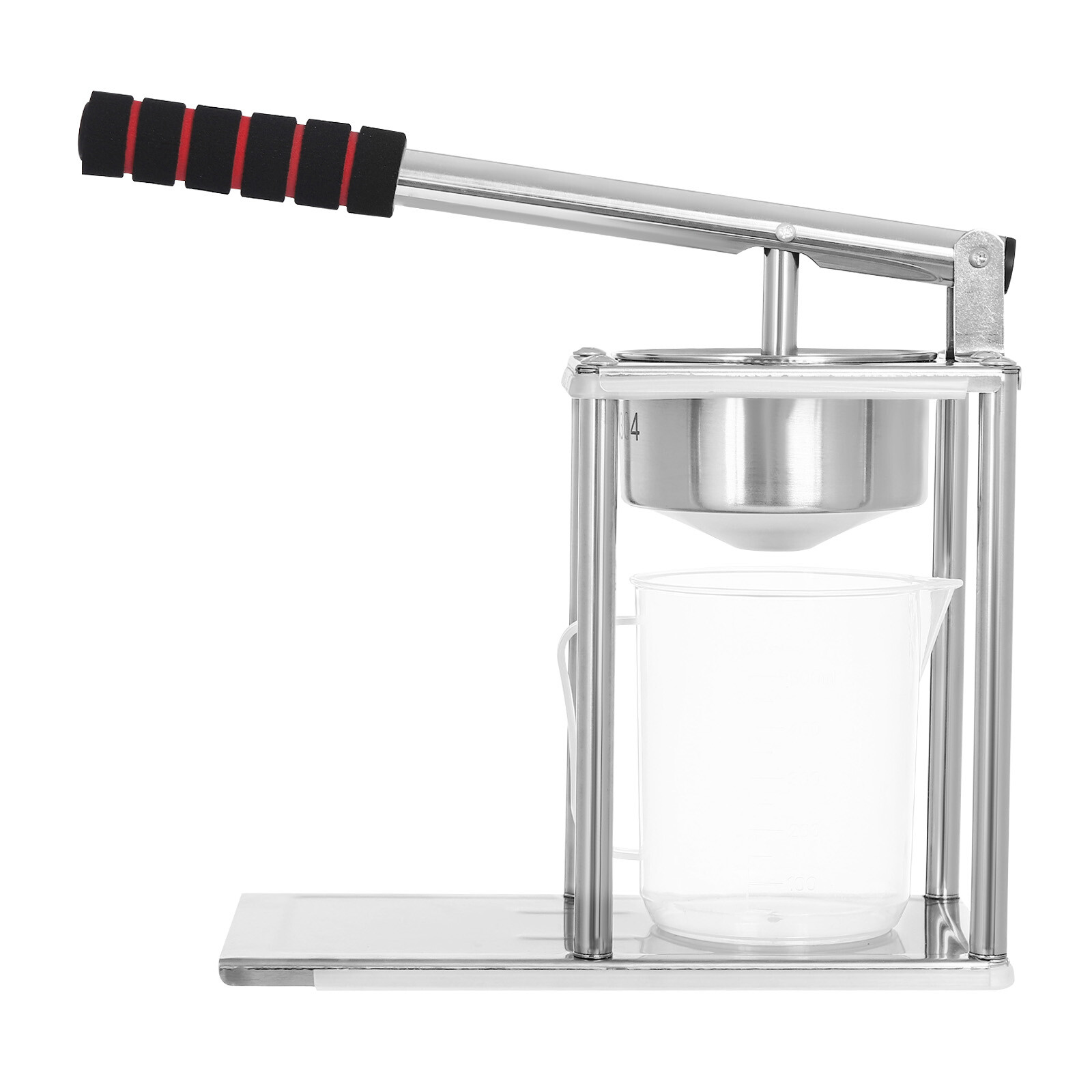 Manual Hand Flat Press Orange Lemon Juicer Fruit Squeezer Press Machine SUS304