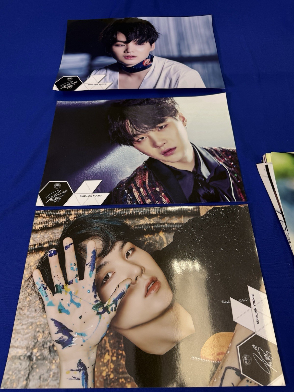 BTS Official Large Poster Lot 27 Glossy Prints V SUGA Group K-Pop