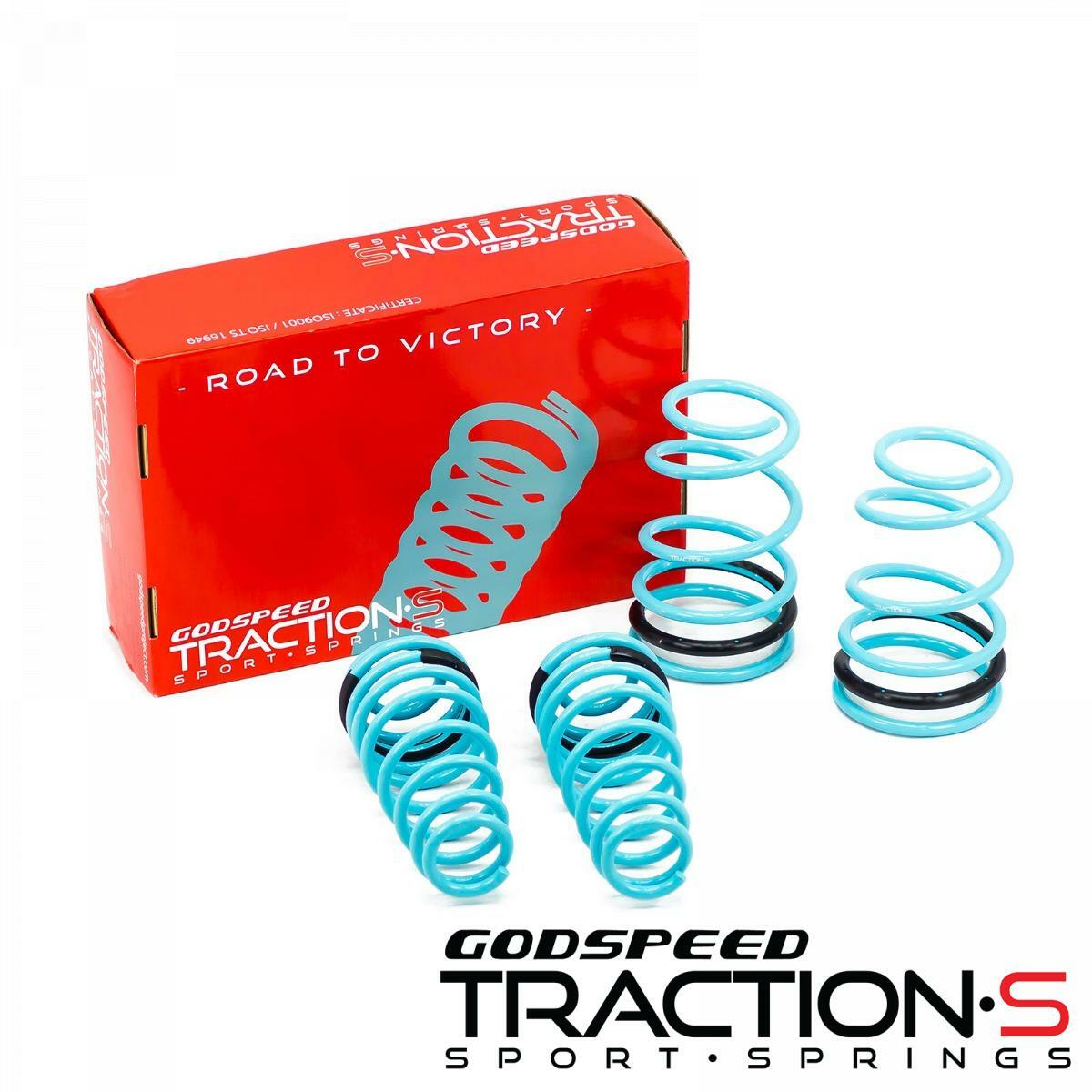 for Mustang 11-14 Lowering Springs Traction-S By Godspeed LS-TS-FD-0003-B