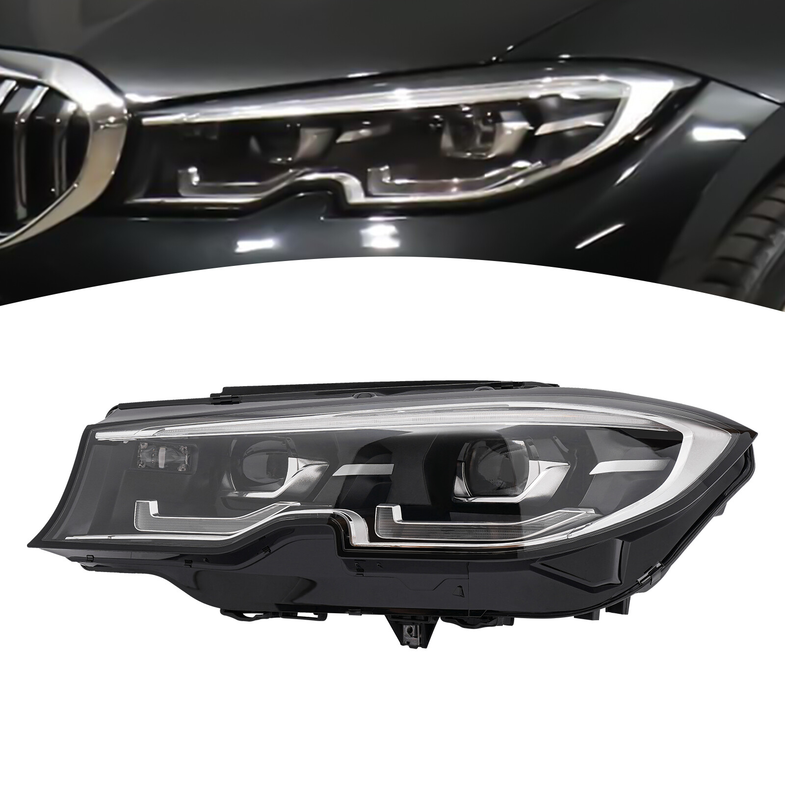 BMW 3 Series G20 G21 G28 330i 340i LED Headlight Left 19-21 OEM 9481719 Driver