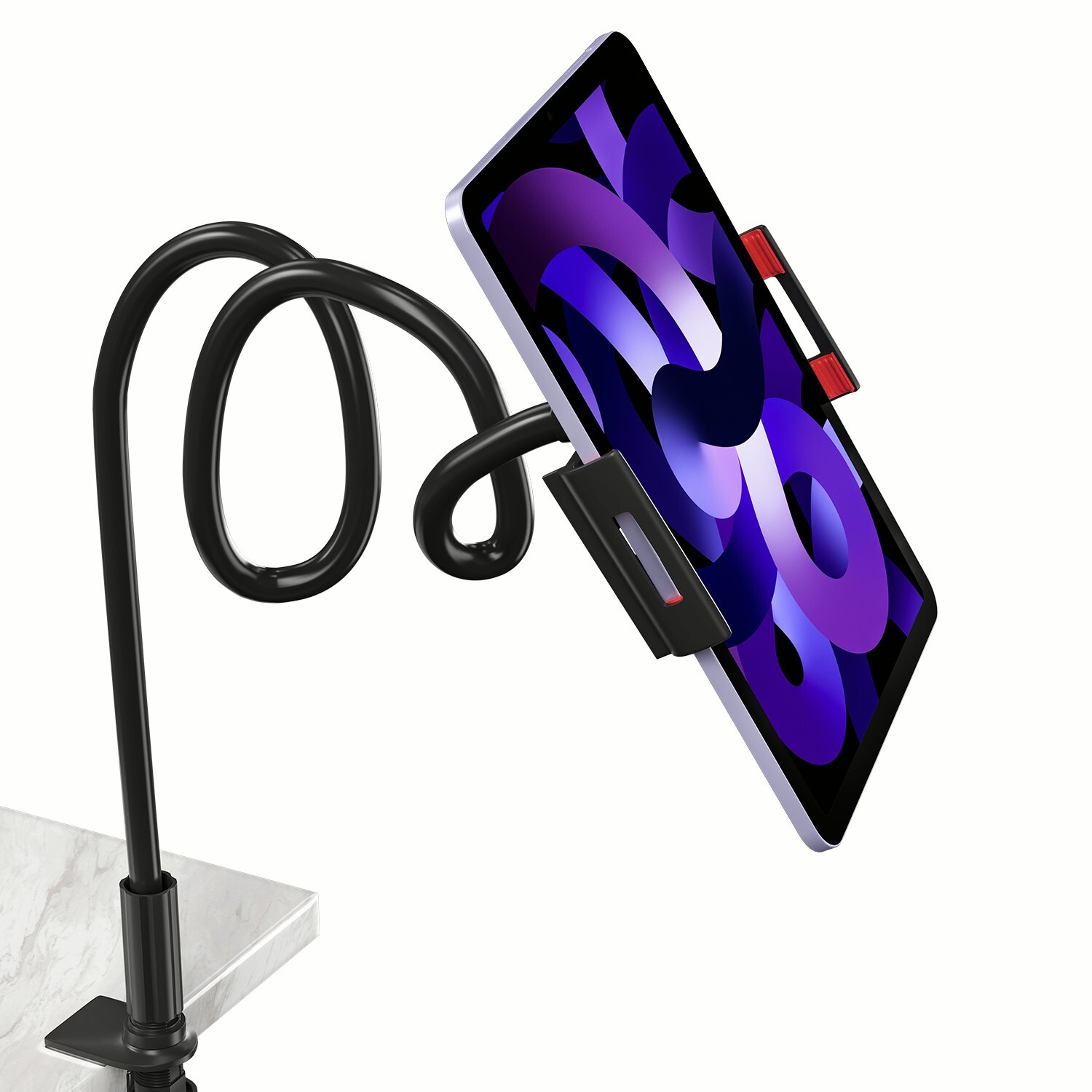 Universal Tablet Floor Stand Gooseneck Phone Holder Mount for iPad/Tablet/iPhone
