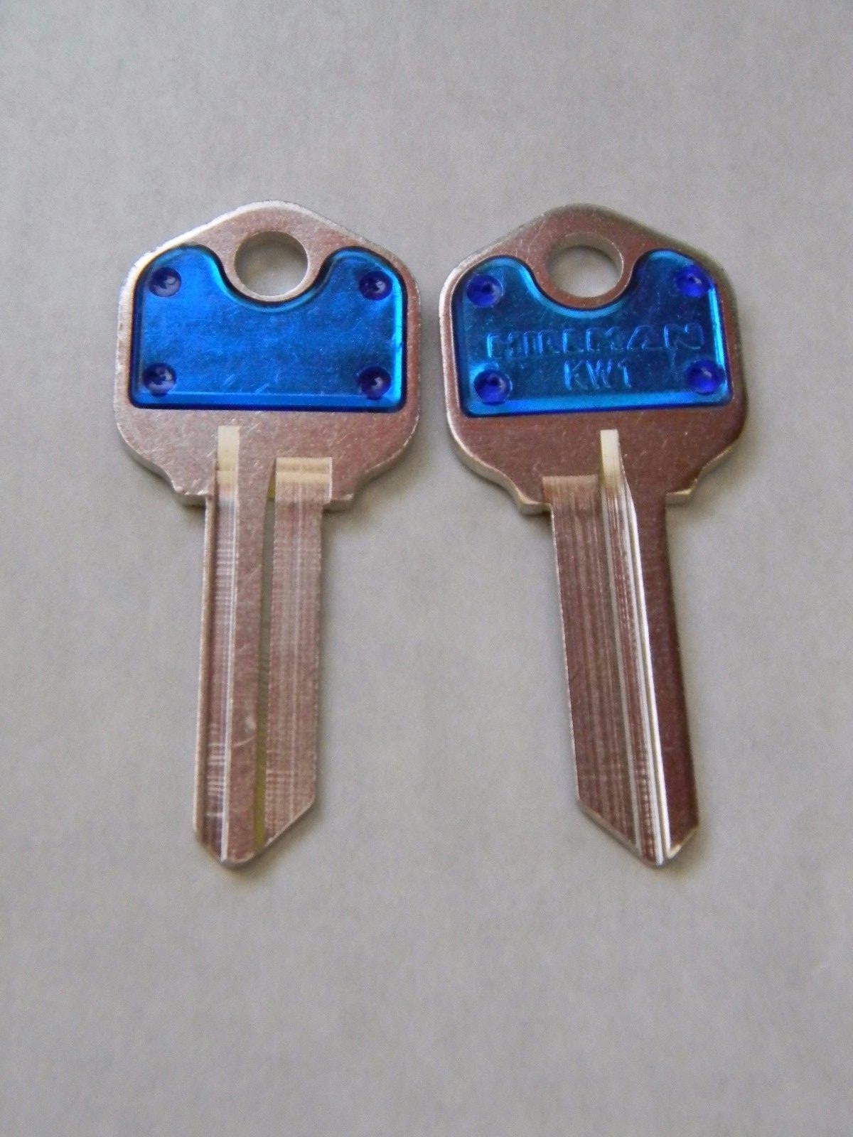 Kwikset KW1 Key Blanks(2) Blue By Hillman