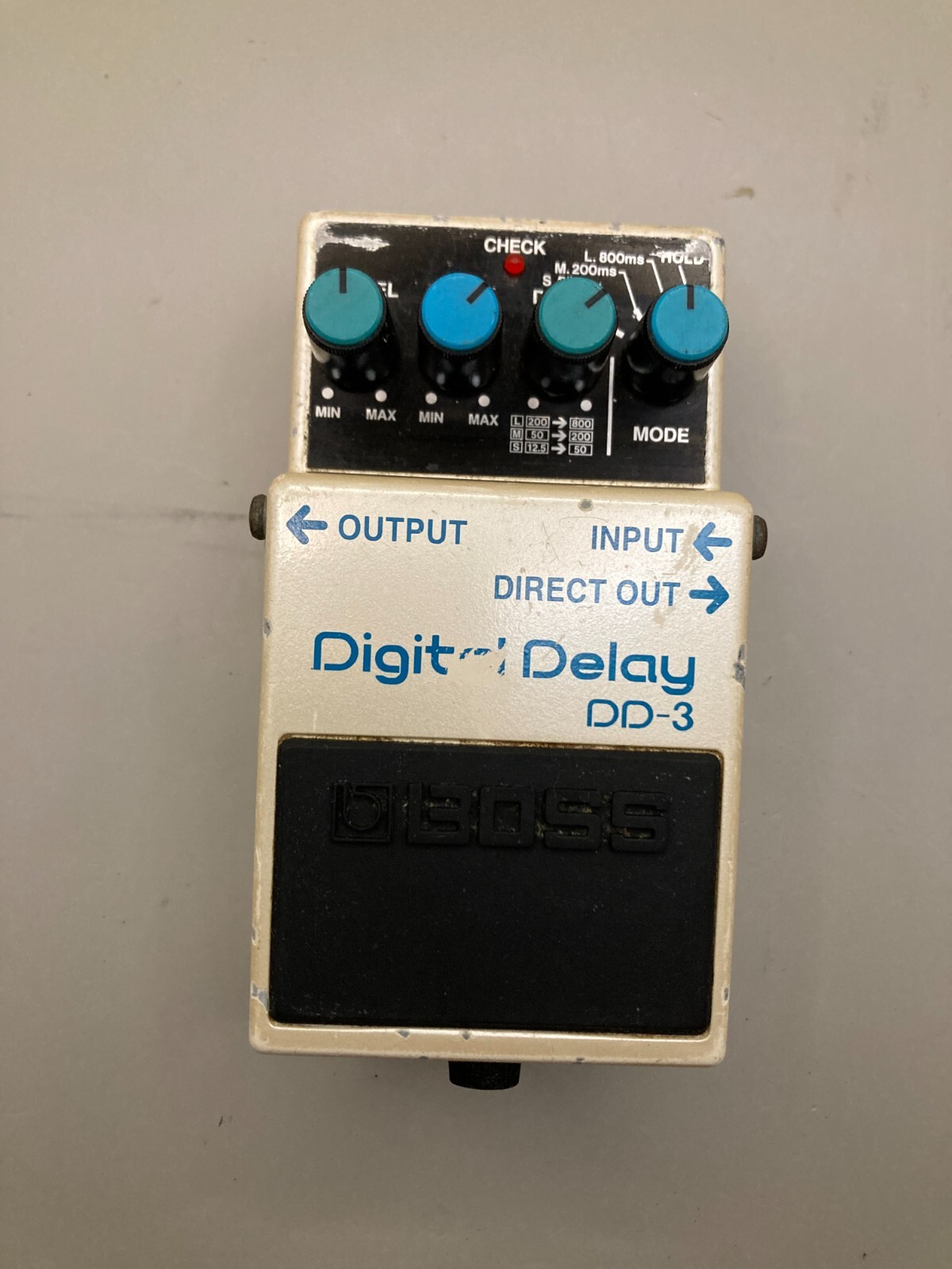 BOSS DD-3 Digital Delay Guitar Effector Pedal from Japan Tested Working Used