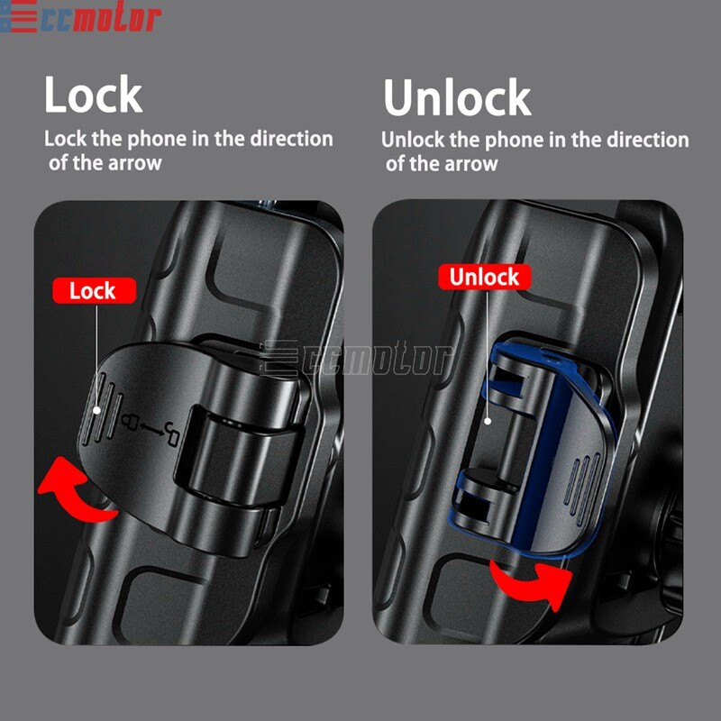 Phone Mount Holder Stand Bracket Quick Release For Harley Road Glide 2015-2025