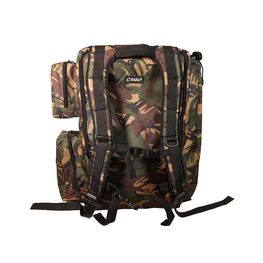 Cult Tackle DPM Deluxe Boat Ruckall - Carp Fishing Luggage - Free Delivery