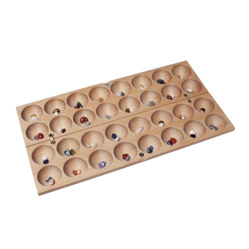 BAO - HUS - Two Mancala Games On One Game Board