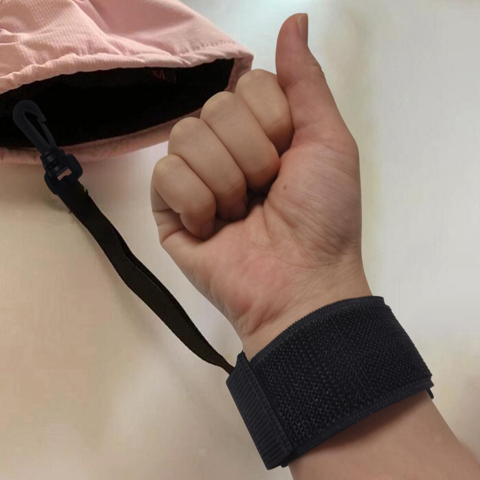 2x Ski Gloves Straps Winter Glove Straps Gloves Accessories Adjustable Wristband