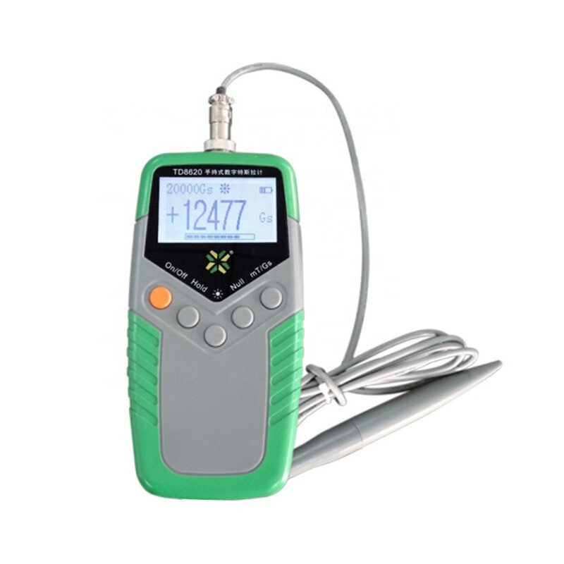 Gauss Meter Magnetic Flux Meter Surface Digital MT/Gs Display Class 5 Accuracy