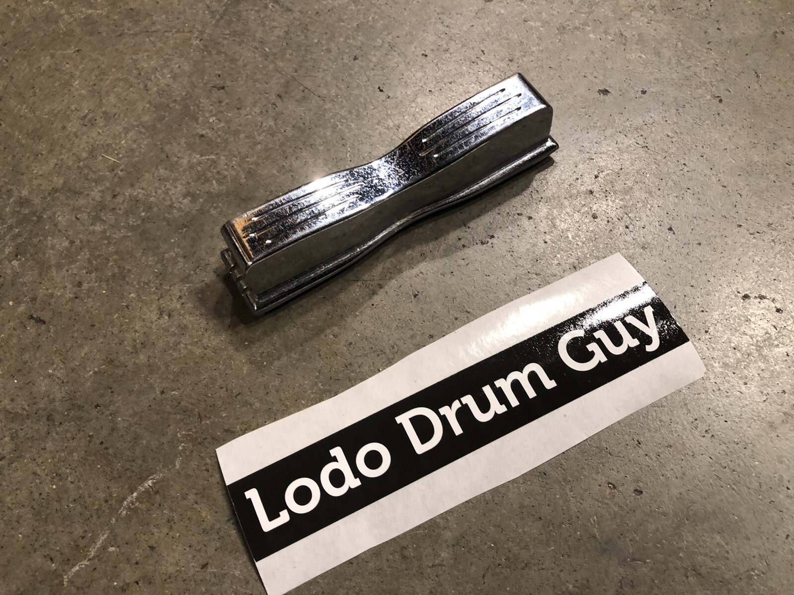 Ludwig 60s BOWTIE Bass Drum Lug Casing VINTAGE ...YOU GET ONE