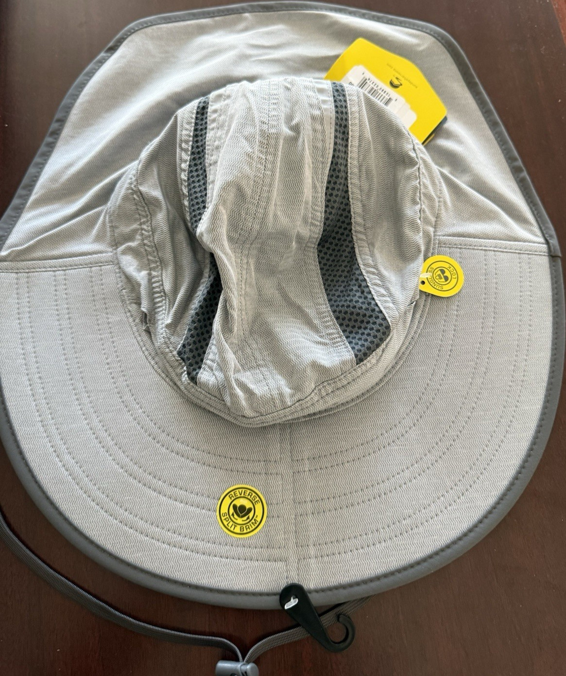 Sunday Afternoons Ultra Adventure Wide Brim Hat Gray Camping Hiking Outdoor S/M