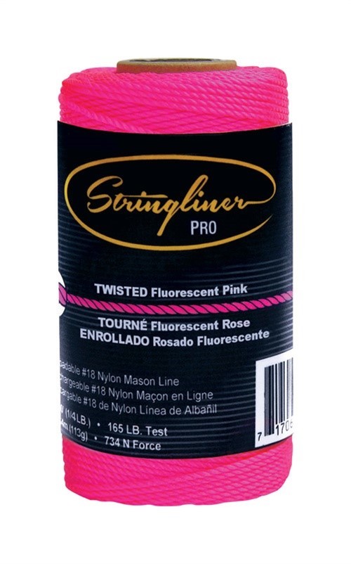 Stringliner 35109 Nylon 165 lb. Capacity Twisted Mason Line Refill 270 L ft.