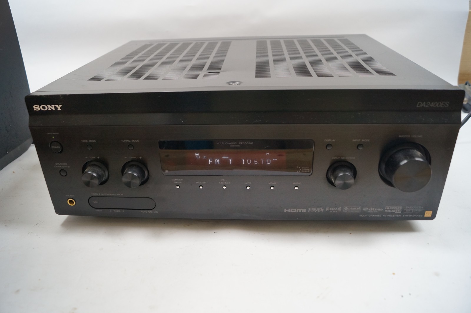SONY  STR-DA2400ES  HDMI Home Theater 7.1 Ch Audio Video Receiver WORKING D153