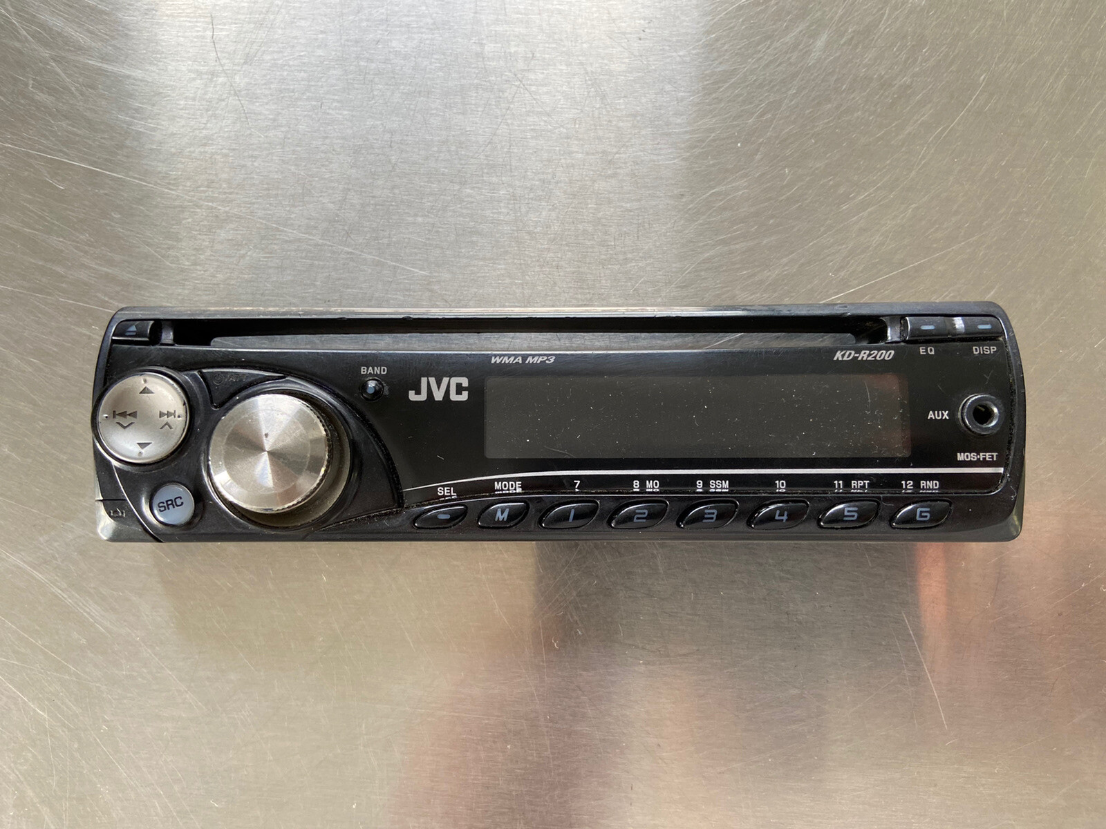 JVC KD-R200 CAR STEREO FACEPLATE ONLY JVC KD-R200 FACEPLATE ONLY OEM