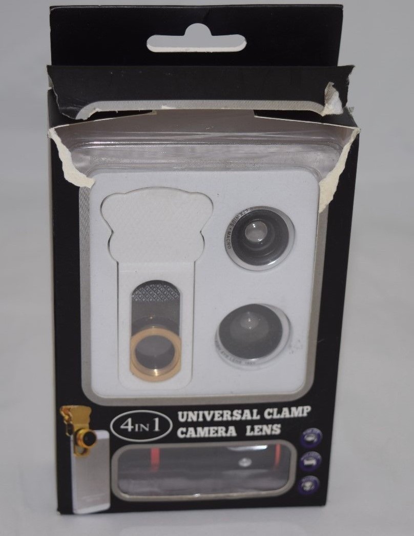 Good Product 4 In 1 Universal Clamp Camera Lens - For Cell Phone Cameras