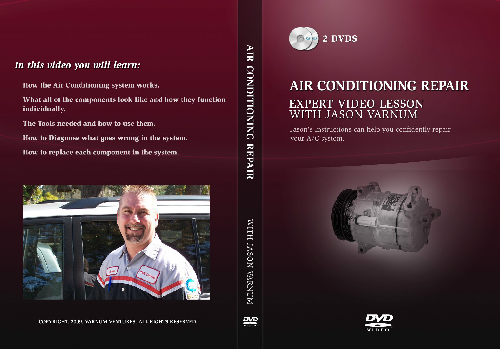 AUTO REPAIR DVDs / ANY 6 VIDEO COURSES
