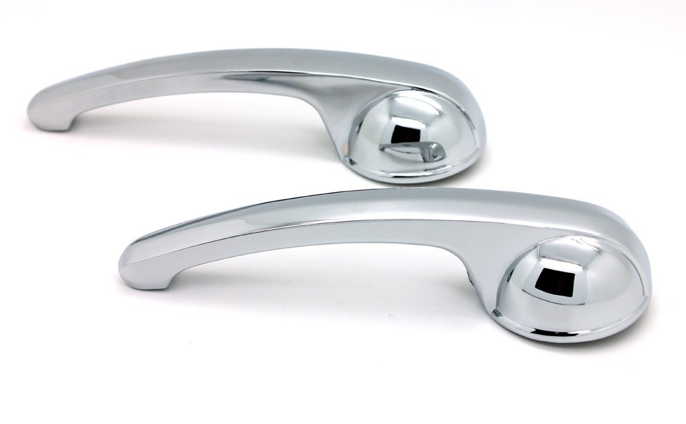 New Latchwell Chrome Inside Door Handle Pair For 47-66 Chevy GMC Truck Suburban