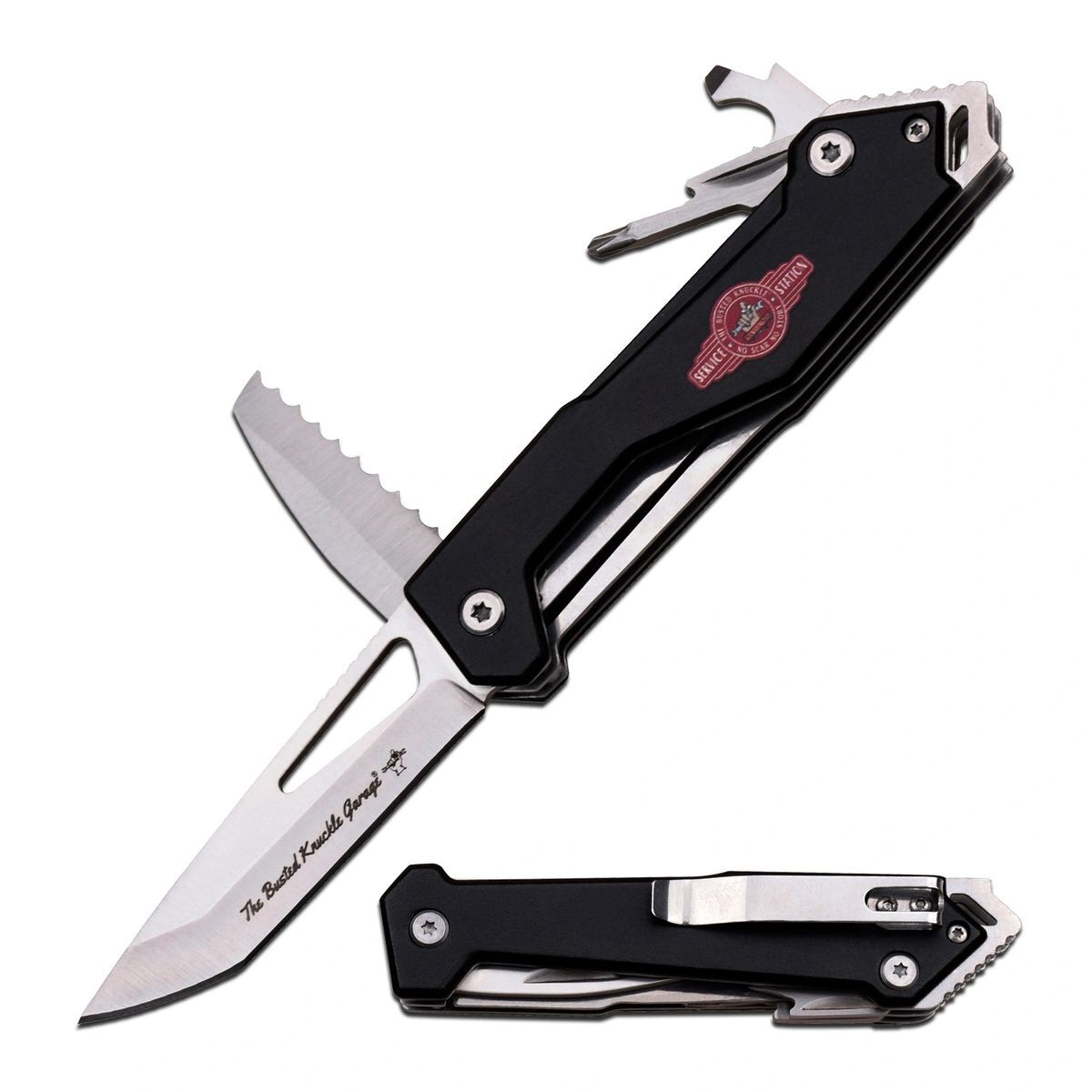 Busted Knuckle Garage - Multi-Tools - 3.0" Blade -BKG-MK002