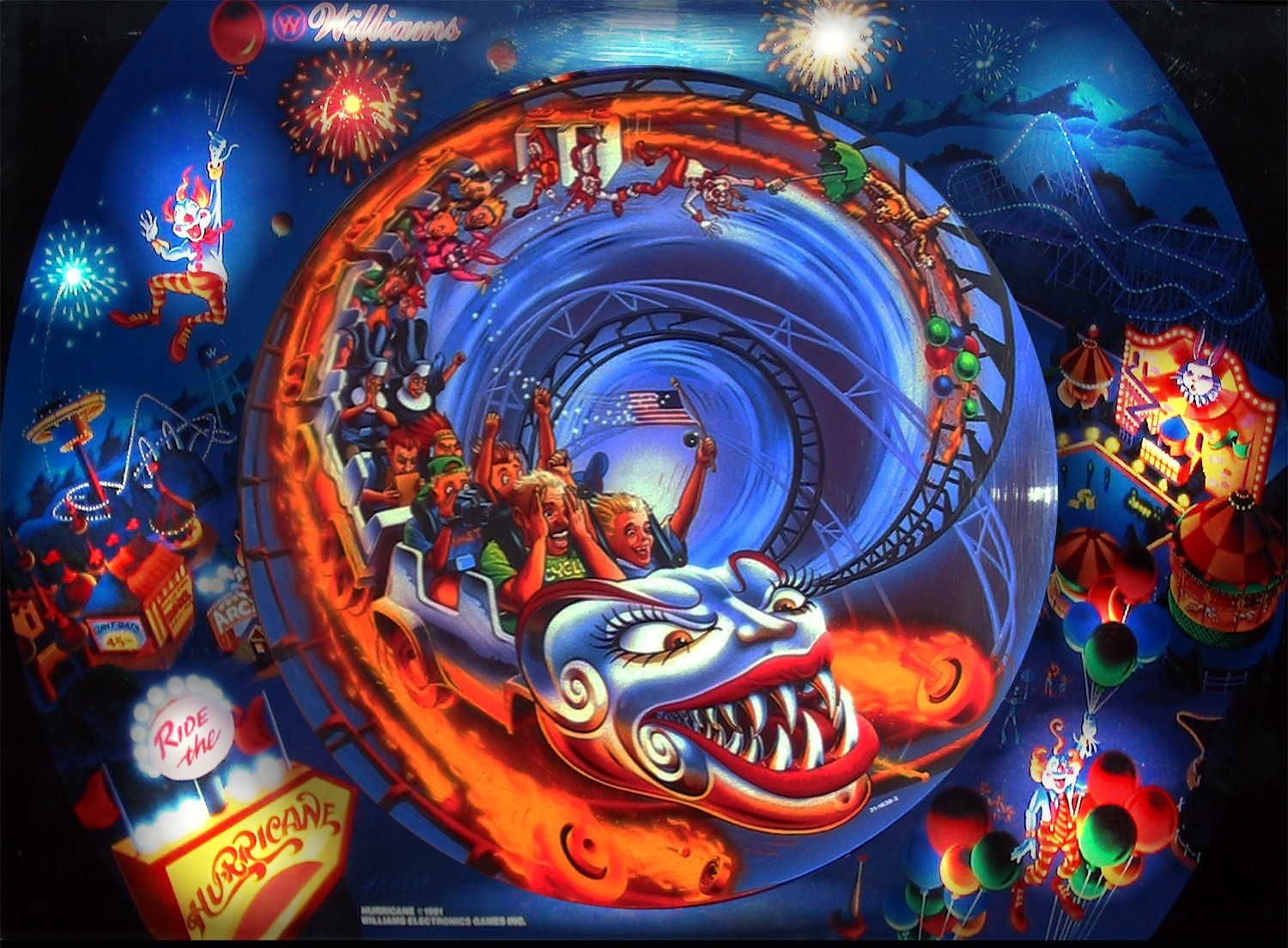 HURRICANE - NON GHOSTING Lighting Kit custom SUPER BRIGHT PINBALL LED KIT