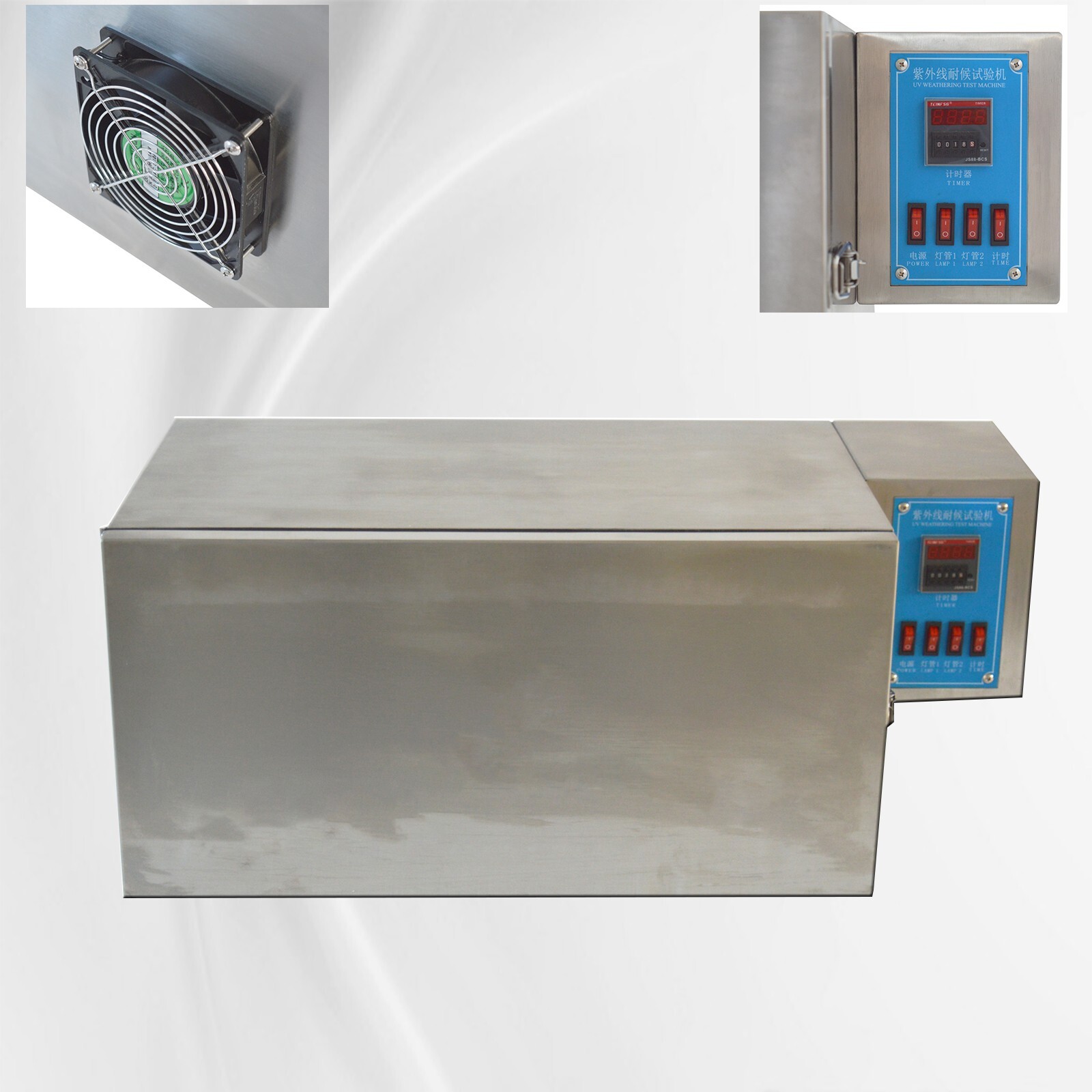 UV Light Simulation Accelerated Aging Test Chamber Stainless 110V 260nm-280nm