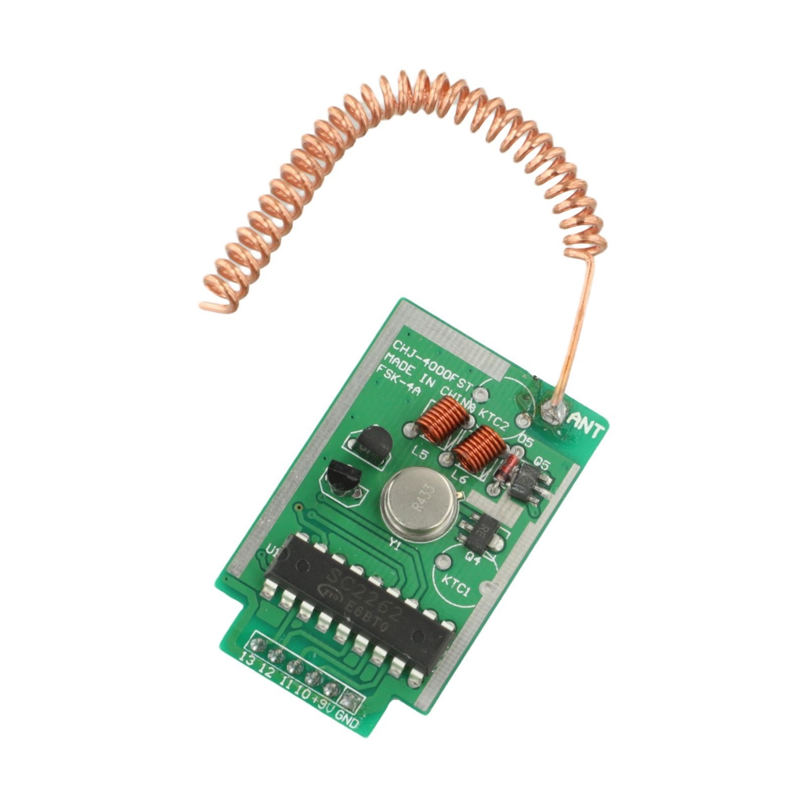 4km Wireless Remote Control Transmitter Module Kit 433MHz Low Current DC 9V