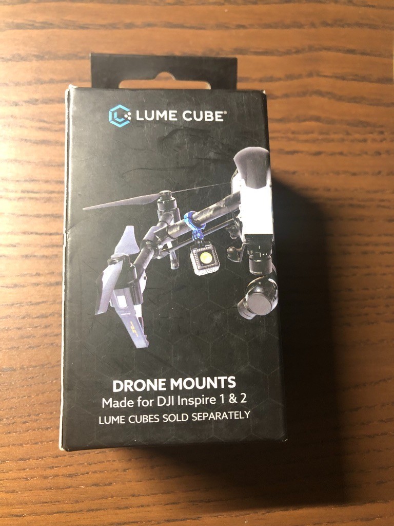 Lume Cube Drone Mounts for DJI Inspire 1 & 2 (Includes 2 Mounts)