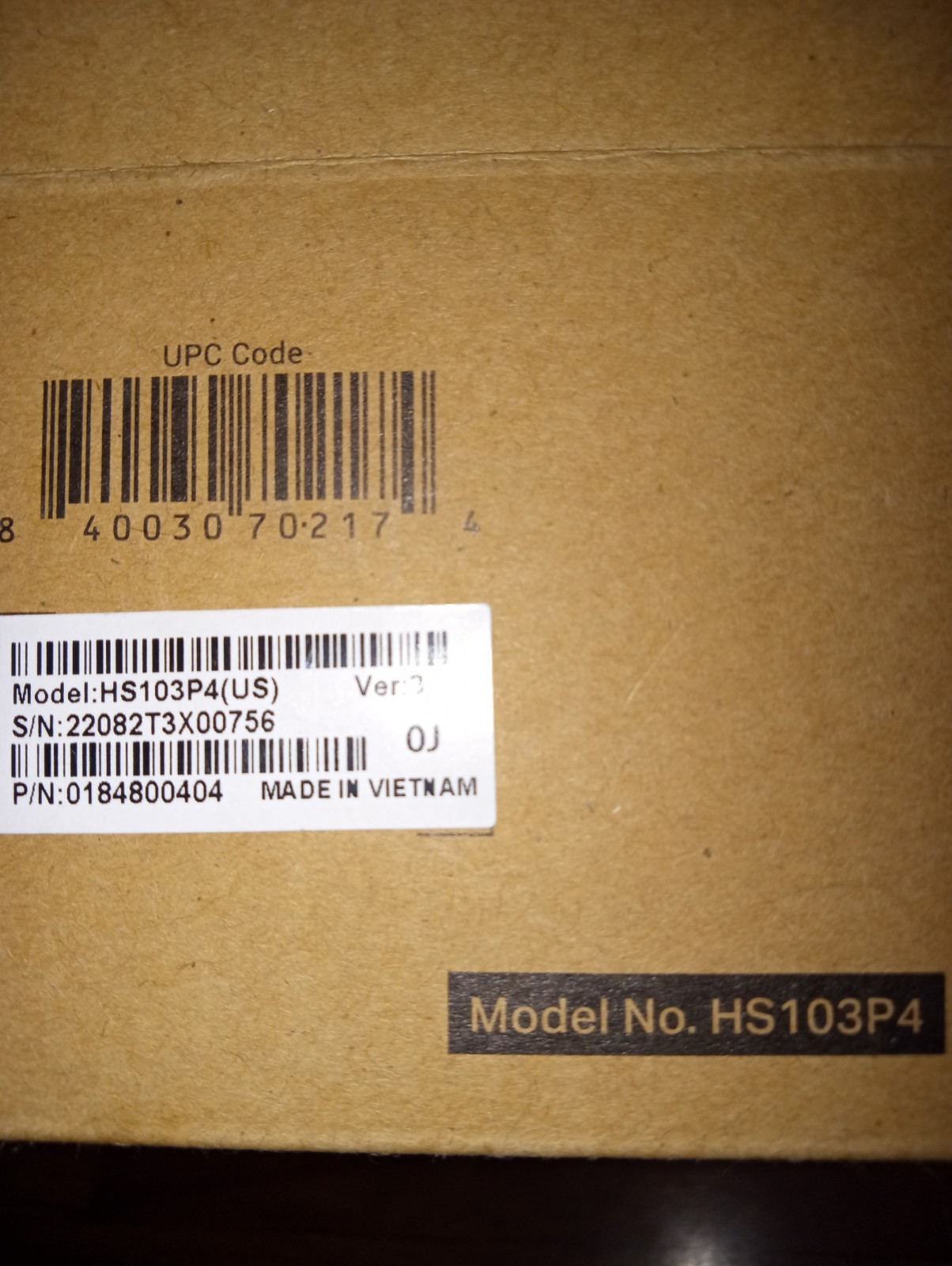 Kasa Smart Wi-fi Mini Plug #HS103P4