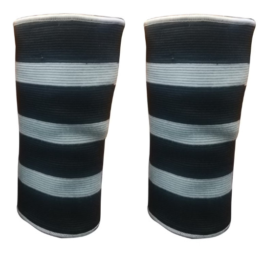 CynaSports 2 Knee Support Wrap Brace Sleeve Elastic-Woven-Gym-Fitness- Arthritis