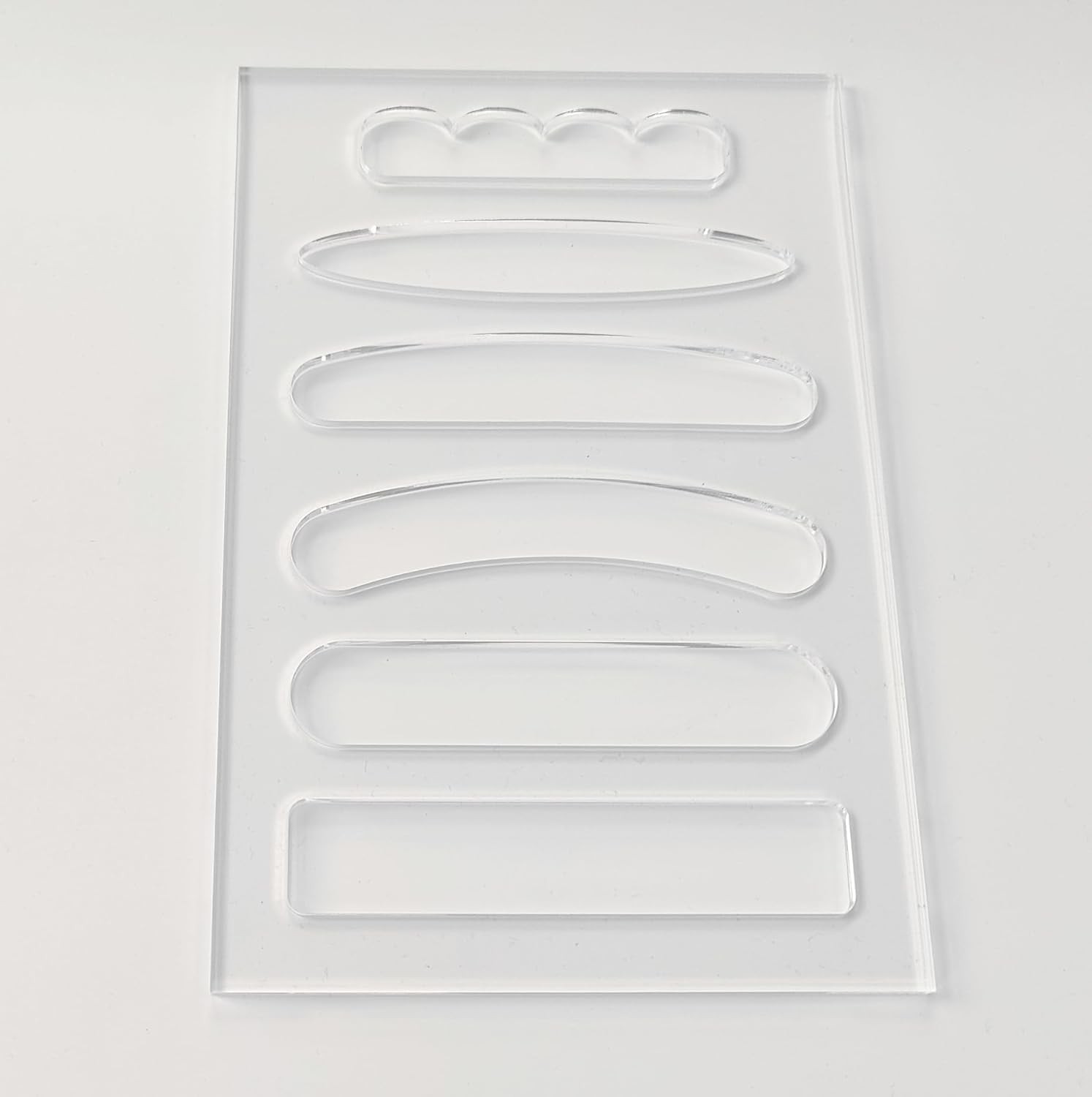 6In1 Charcuterie Router Board Handle Template Acrylic Hand Woodworking