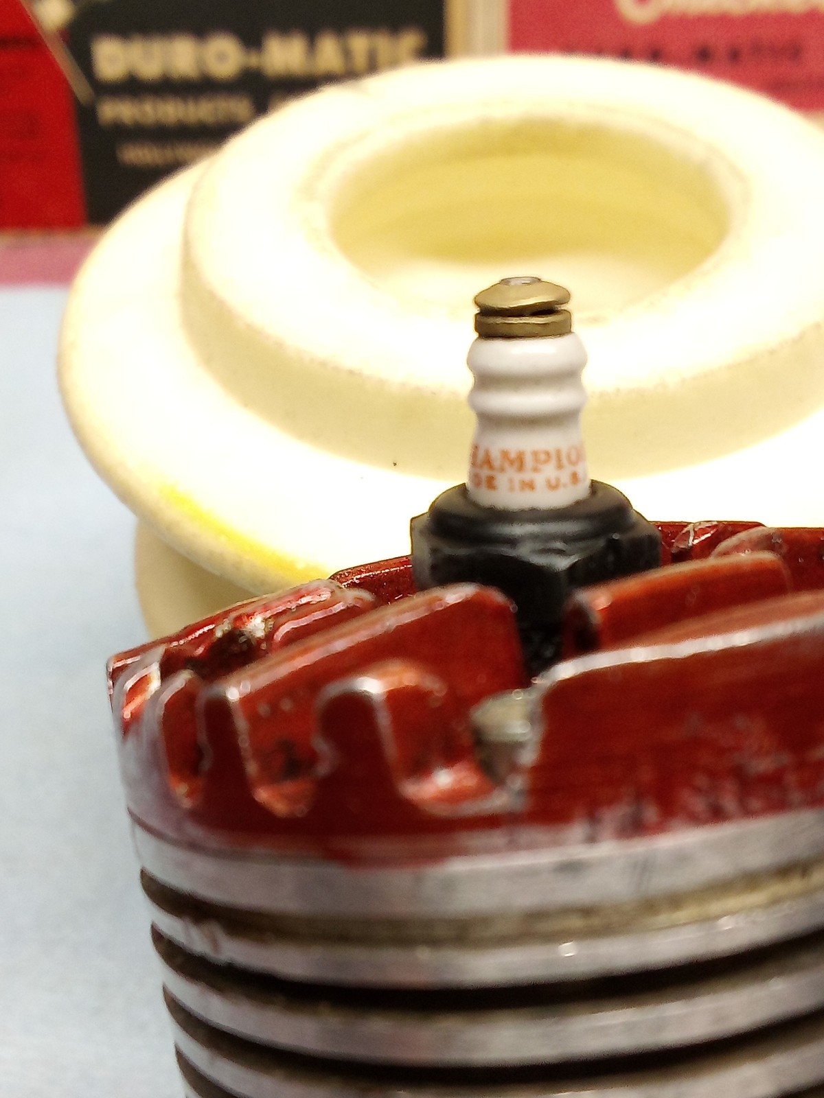 Vintage McCoy Red Head 29 Racing Ignition Engine 1947 - #231