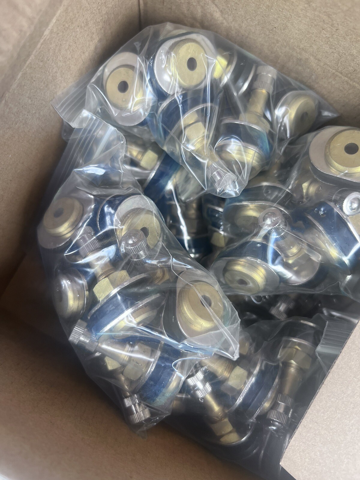 418D) Valve Oval Straight Brass Truck 1.5" x .625" 100 Pack TMRTR501OV-100 New