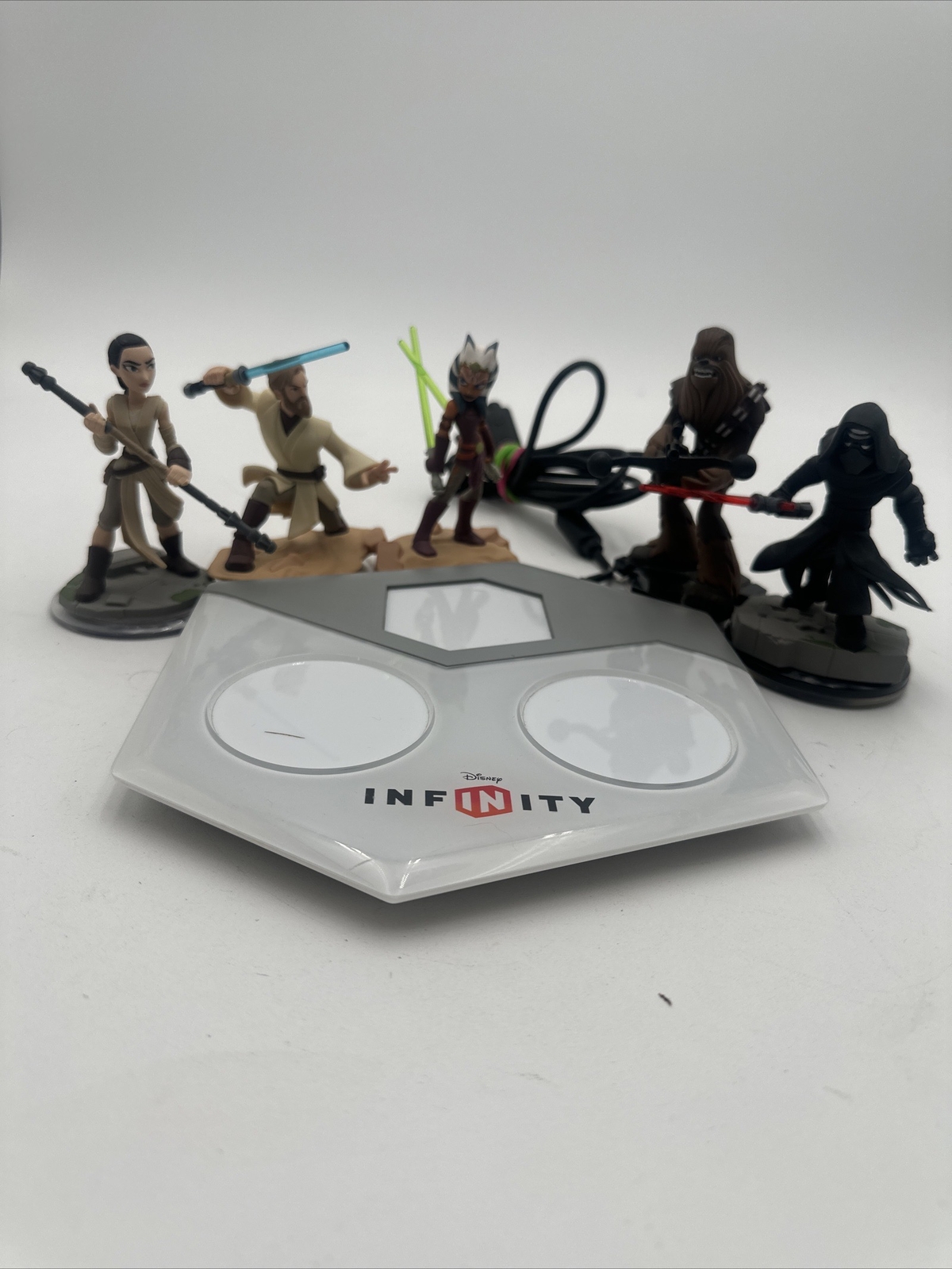 Disney Infinity 3.0 Star Wars Figures Lot of 5 W/ Portal Base