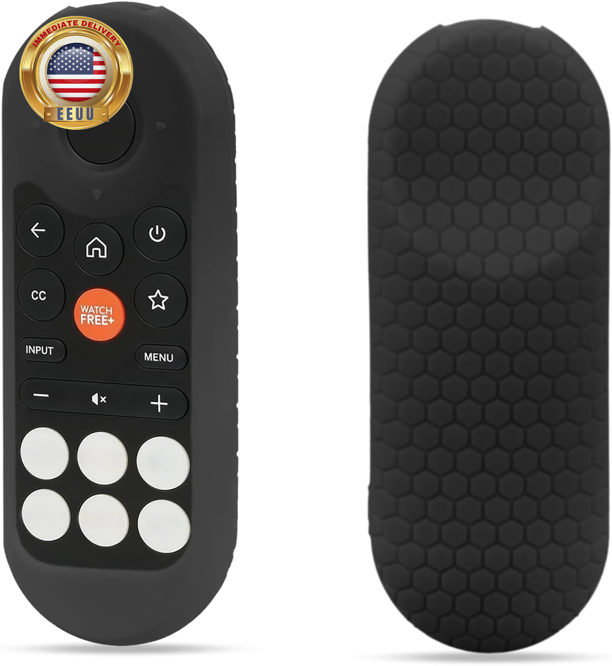 1 Pack Silicone Cover Compatible with Vizio/Onn FHD LED TV Remote XRT281, Remote