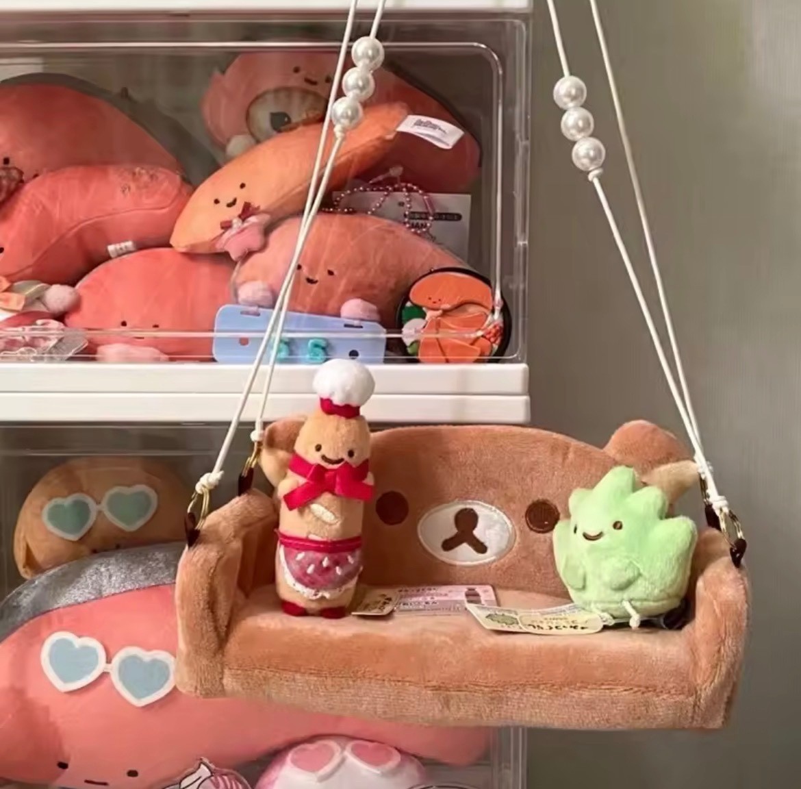 Rilakkuma Plush Swing Kawaii Room Decor