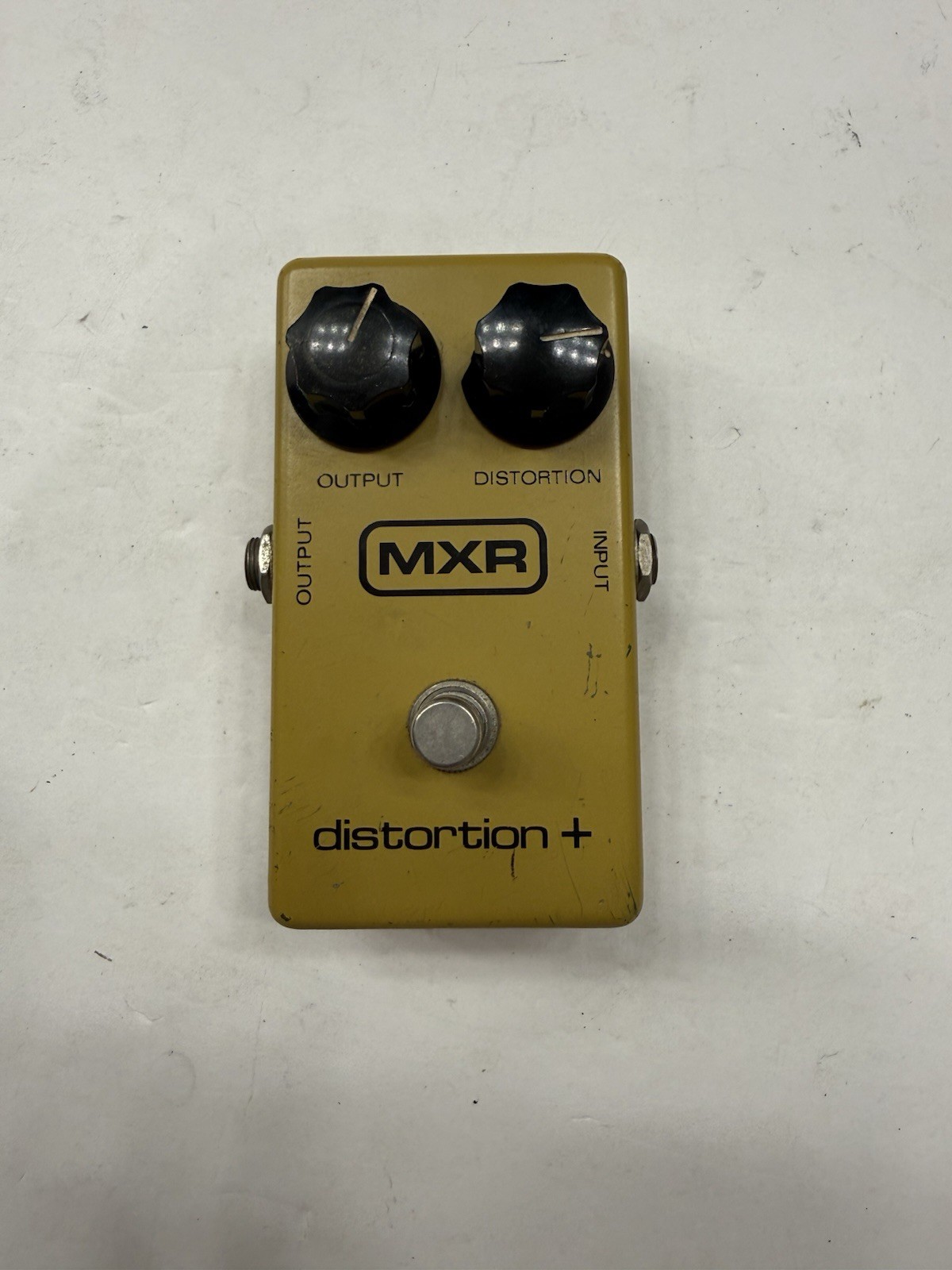 MXR Distortion + Plus Overdrive Vintage 1980 Block Logo Guitar Effect Pedal