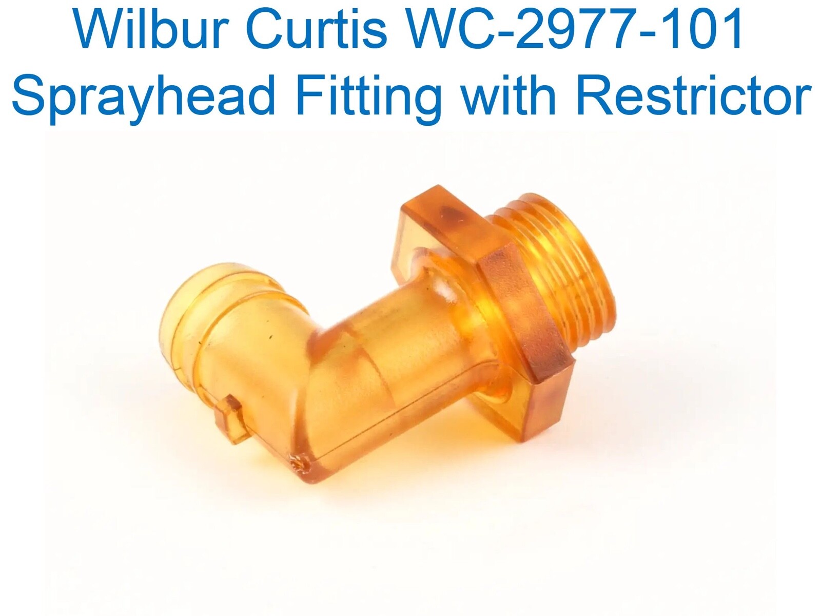 Wilbur Curtis WC-2977-101 Sprayhead Fitting with Restrictor