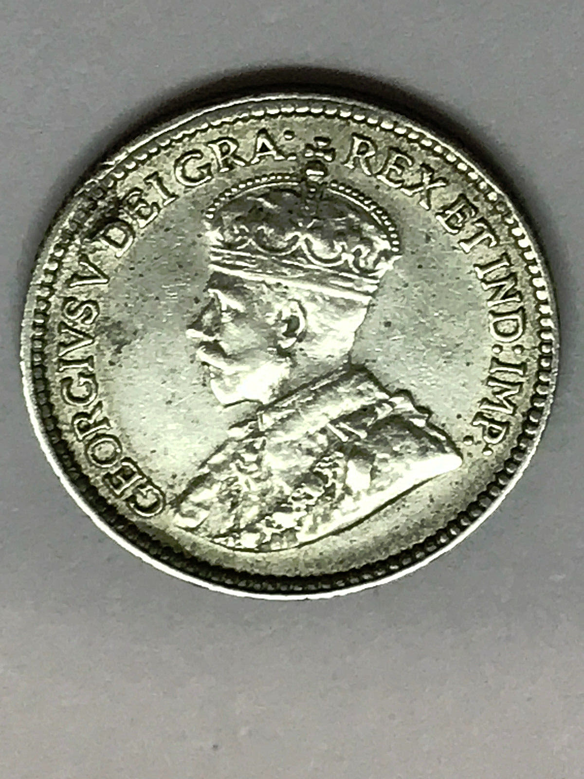 1918 Canada 5 Cents Silver VF+ #1973