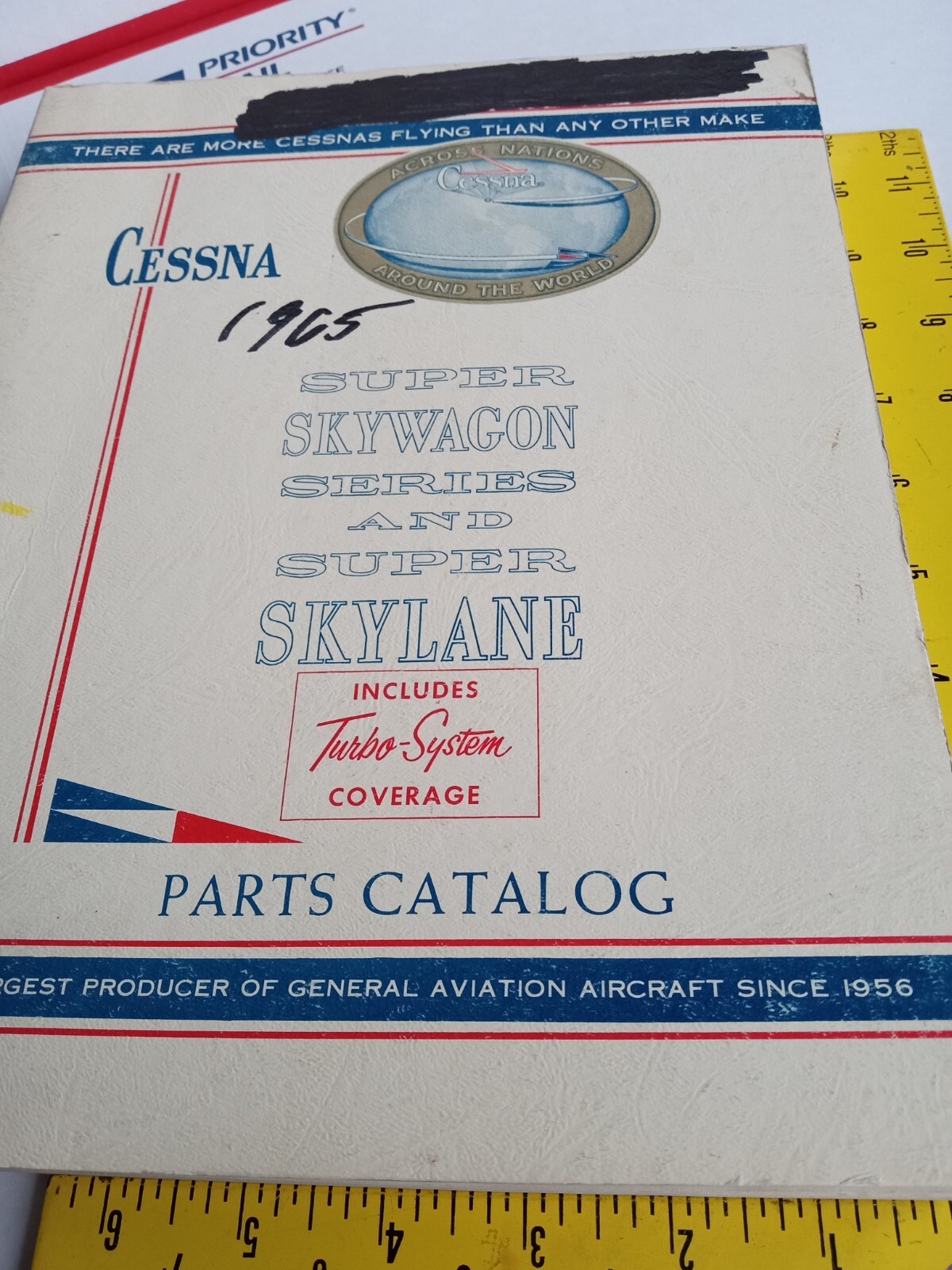 CESSNA 206 PARTS CATALOG 1964 TO 1965 AIRCRAFT ORIGINAL