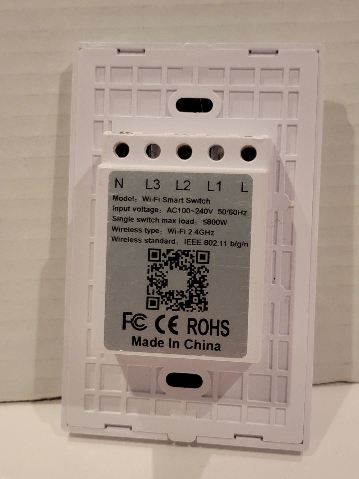 HeuxGir WiFi Smart Wall Light Switch 2.4GHz