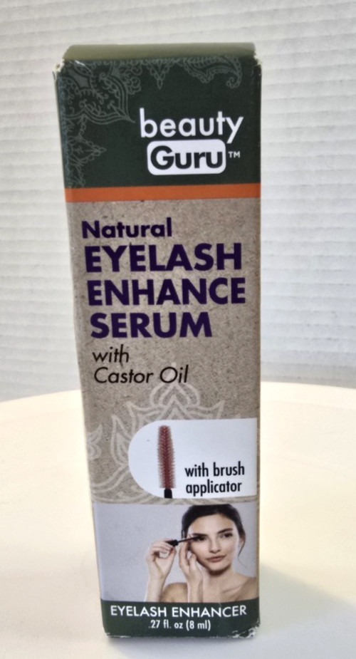 Beauty Guru Natural Eyelash Enhance Serum With Castor Oil & Rosemary Oil 8ml