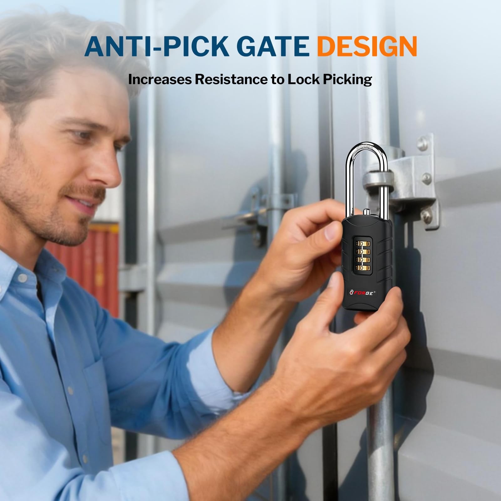 Forge 4-Digit Combination Padlock Backup Keys, Recover Forgotten Code